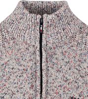 NZA Half Zip Sweater Ruapani Grey