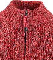 NZA Half Zip Sweater Ngamuwahine Red