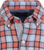 NZA Shirt Windy Tarn Linen Red