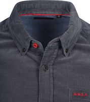NZA Shirt Omar Fine Corduroy Navy
