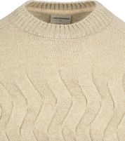 No Excess Sweater Jacquard Ecru