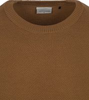 No Excess Pullover Solid Jacquard Khaki