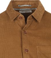 No Excess Corduroy Shirt Brown