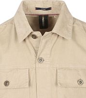No Excess Overshirt Beige