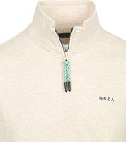  NZA Sweatshirt Halfzip Cesar Beige