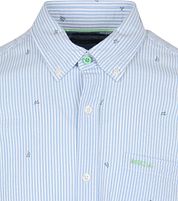 NZA Shirt Julius Print Blue