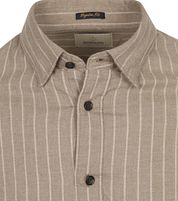 Dstrezzed Shirt Anthony Stripe Beige
