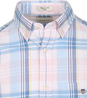 Gant Shirt Tartan Checks Pink
