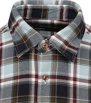 Marc O'Polo Shirt Plaid Light Blue