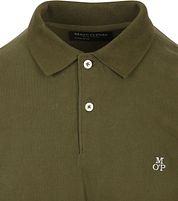 Marc O'Polo Polo Shirt Long Sleeves Green