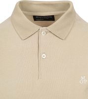 Marc O'Polo Polo Shirt Long Sleeves Beige
