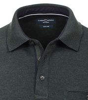 Casa Moda Poloshirt LS Dark Green
