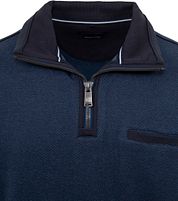 Casa Moda Halfzip Sweater Blue