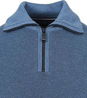 Casa Moda Halfzip Pullover Blue