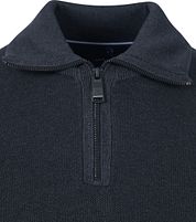 Casa Moda Halfzip Pullover Dark Blue