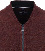 Casa Moda Cardigan Melange Bordeaux