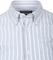 Marc O'Polo Shirt Stripes Light Blue