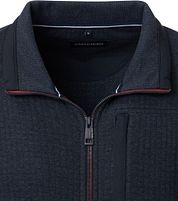 Casa Moda Pullover Zip Navy