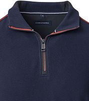 Casa Moda Half Zip Sweat Navy