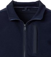 Casa Moda Pullover Zip Navy 