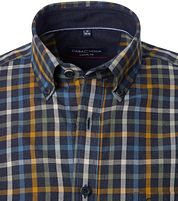 Casa Moda Casual Shirt Checks Navy  