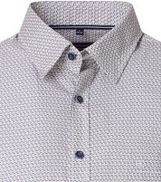 Casa Moda Casual Shirt Squared Circle Blue