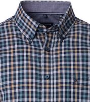 Casa Moda Casual Shirt Checks Navy Multicolour  