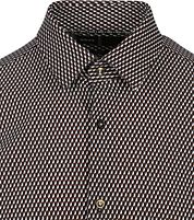 BOSS Hank Shirt Print Brown