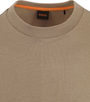 BOSS T-shirt Backprint Light Brown
