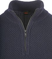BOSS Pull Half Zip Kurano Navy