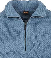 BOSS Pull Half Zip Kurano Blue