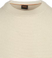 BOSS Pullover Amercury Ecru