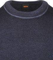 BOSS Pullover Astefano Wool Navy