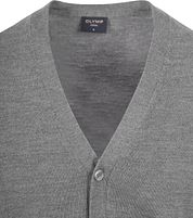 Olymp Cardigan Wool Grey