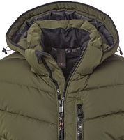 Casa Moda Jacket Hooded Puffer Olive Green