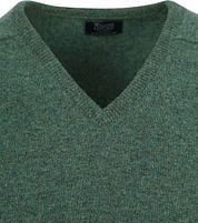 William Lockie V-Neck Lambswool Cossack