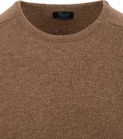 William Lockie Pullover Lambswool Driftwood