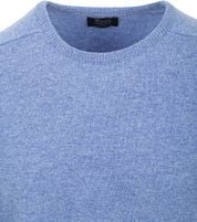 William Lockie Pullover O-neck Lambswool Glacier