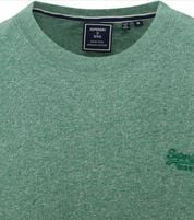 Superdry Classic T Shirt Grün