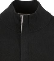 BOSS Maretto Half Zip Sweater Woolmix Black