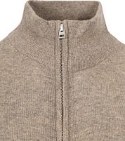 Gant Cardigan Lamswool Greige
