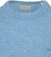 Gant Pullover Wool Blend Light Blue