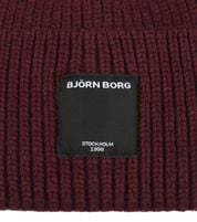 Bjorn Borg Knitted Muts Bordeaux