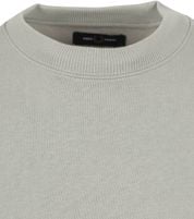 Fred Perry Sweater Logo Limestone Grey