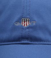 Gant Cap Katoen Mid Blauw