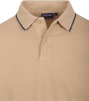Suitable Respect Polo Shirt Tip Ferry Beige