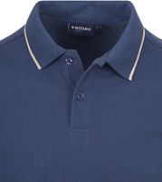 Suitable Respect Polo Shirt Tip Ferry Denim Blue