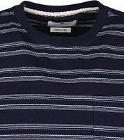 Anerkjendt T Shirt Kikki Stripes Dark Blue