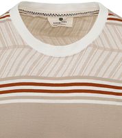 Anerkjendt Kikki T-shirt Stripes Beige