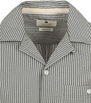 Anerkjendt Shirt Kurt Stripes Seersucker Green